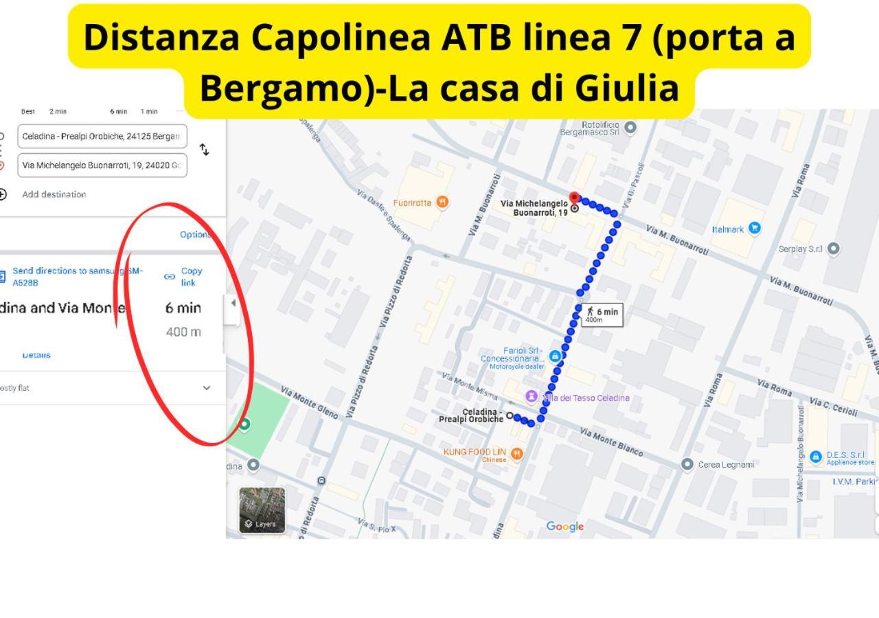 Monolocale-7 Minuti Da Bergamo, 10 Minuti Milan Bergamo Airport Apartamento Gorle Exterior foto